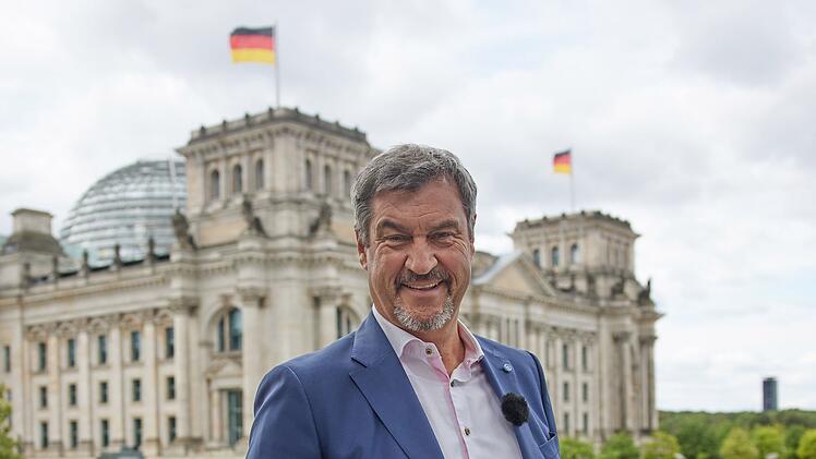 ARD-Sommerinterview mit CSU-Chef Markus Söder