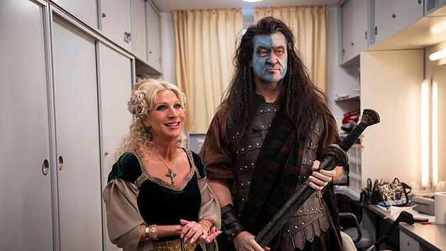 Fastnacht in Franken 2026: S&ouml;der verkleidet sich als schottischer Freiheitsk&auml;mpfer