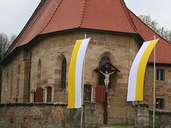 Die Kreuzbergkirche in Hallerndorf Fotos: Erlwein