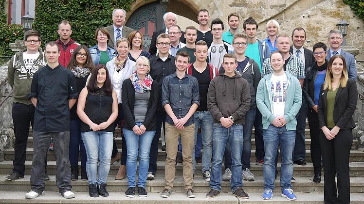 Die Teilnehmer an der "Azubi-Akademie". Foto: Berthold Köhler