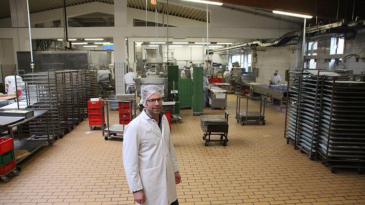 Besuch in der Backstube der Bäckerei Peter Schmitt. Foto: Benedikt Borst