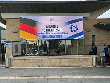 Bundestagspr&auml;sidentin Kl&ouml;ckner besucht Israel