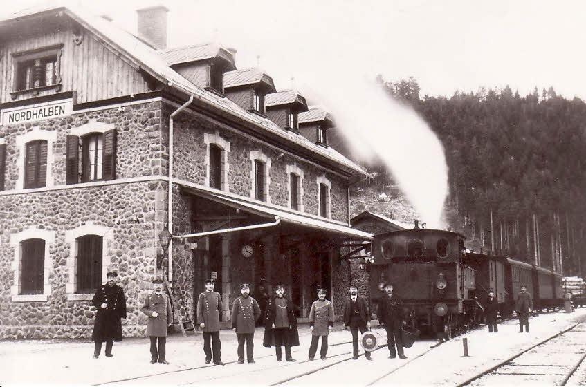 Der Bahnhof Nordhalben lebt wieder auf