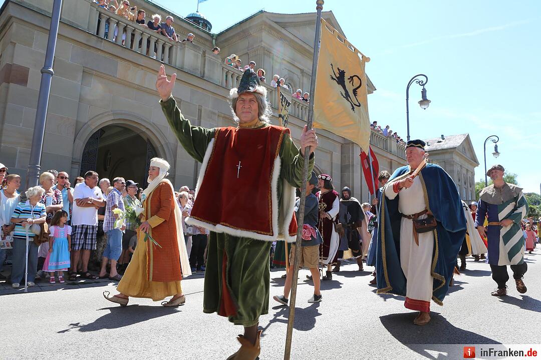 Rakoczyfest in Bad Kissingen mit Umzug; Foto: Barbara Herbst