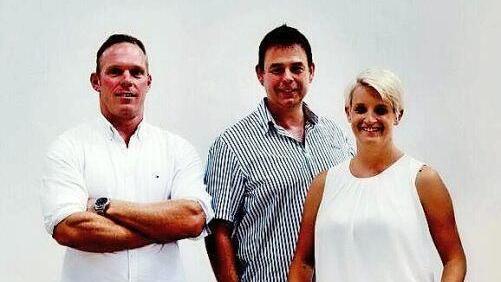 Der neue Vorstand (von links) Steffen Mahr, Johannes Fehen und Sabrina St&ouml;ckert  Foto: pr