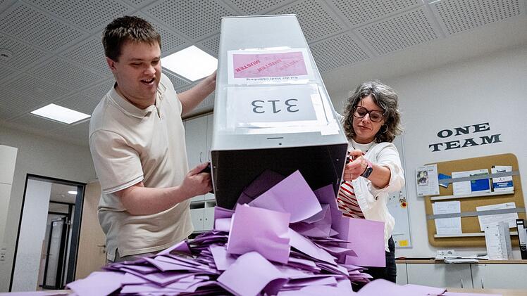 Kommunalwahl in Niedersachsen - Ausz&auml;hlung