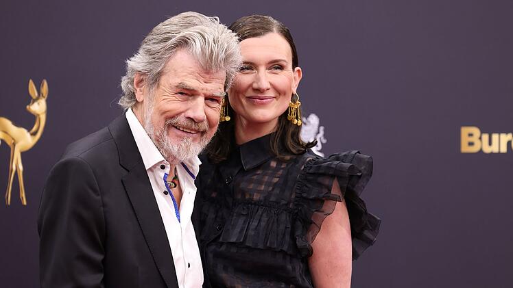 Reinhold und Diane Messner, hier bei der Bambi-Verleihung 2024, sind seit rund f&uuml;nf Jahren verheiratet.