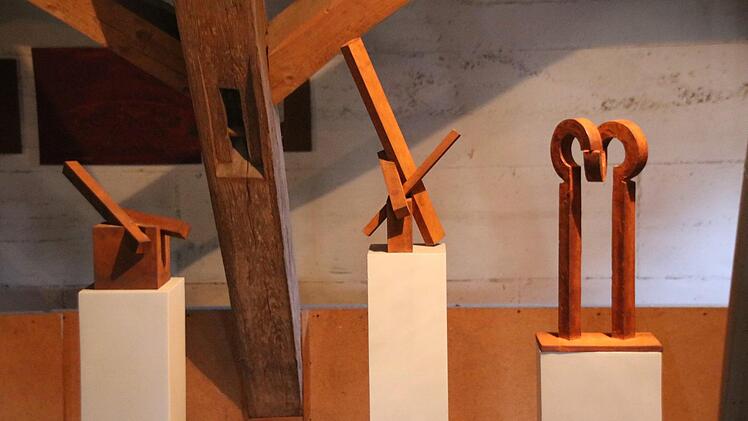 Kunst in der Klostermühle. Foto: Heike Beudert