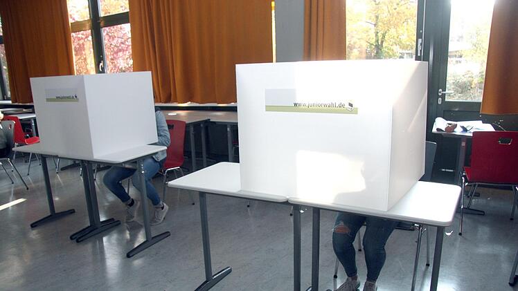 Impressionen von der Juniorwahl   Foto: Richard Sänger