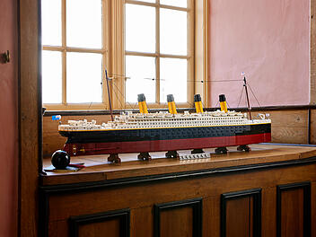 Titanic Lego Modellschiff