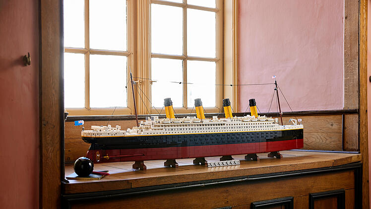 Titanic Lego Modellschiff