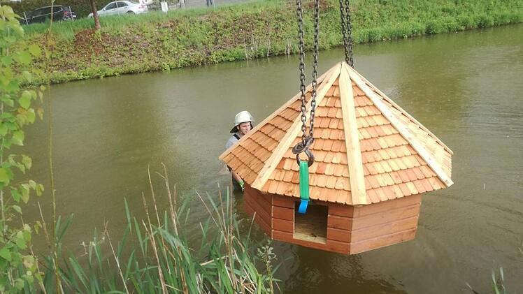 Ein Zuhause für die Enten in WittershausenUdo Sell