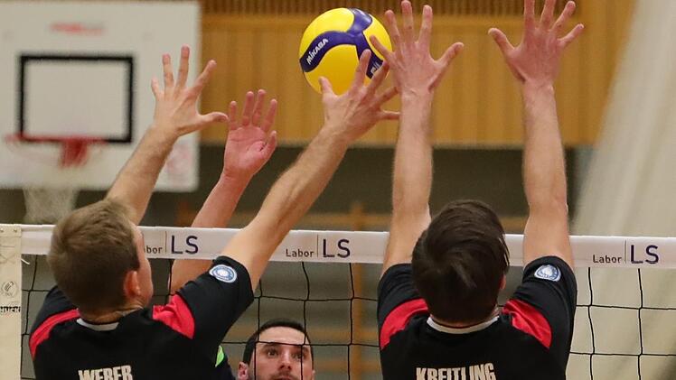 Branko Damjanovic trumpft derzeit bei den Hammelburg Volleys auf. Das will der 32-J&auml;hrige auch gegen Gotha zeigen.  Foto: Jens Feistel