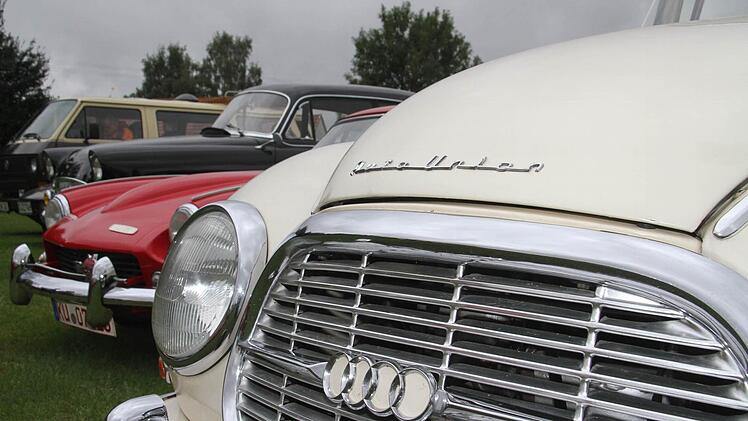 Auch von weit her kamen die Oldifans und genossen das Flair von Feldbuch. Foto: Sonja Adam