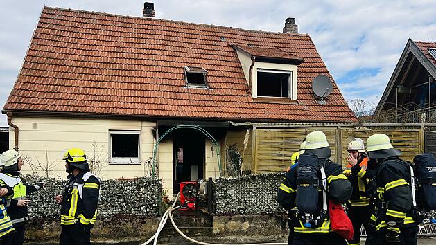 Schaden im sechsstelligen Bereich nach Brand von Haus im Kreis Würzburg
