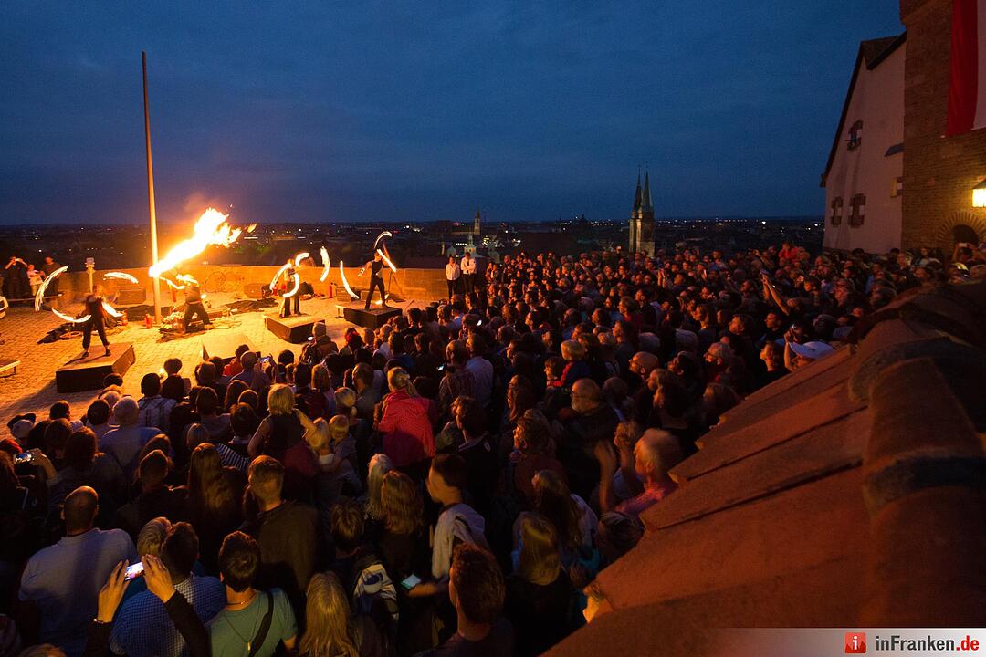 Burgfest auf der Kaiserburg in Nürnberg