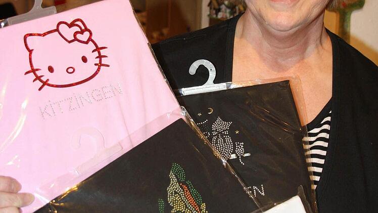 Hello Kitty und Kitzingen - eine coole T-Shirt-Verbindung.