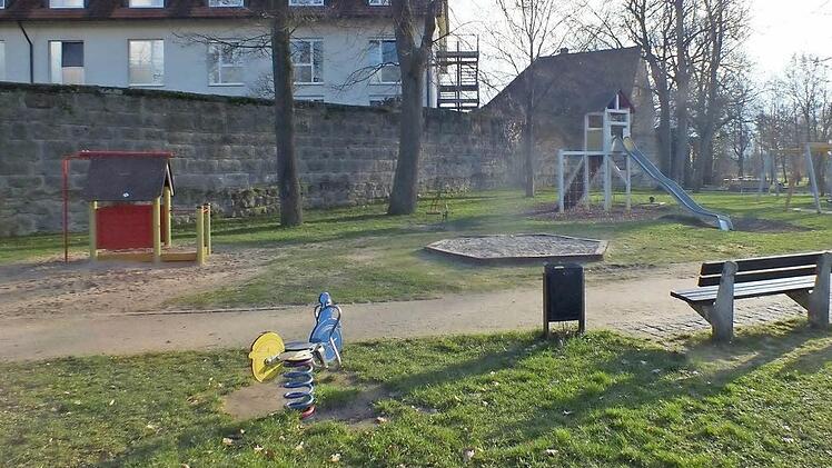 Heute ist der Engelgarten ein Rückzugsort für Familien und alle Bürger von Höchstadt. Fotos: Manfred Welker