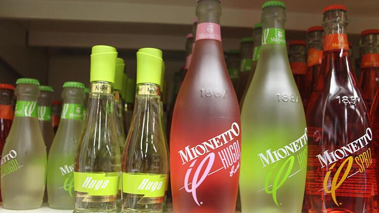 Auch Trendgetränke sind im Miniformat erhältlich.