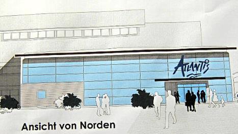 ... und die Skizze des Architekten hierzu Fotos: FT-Archiv