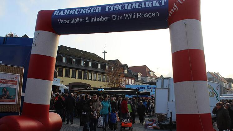 Vielleicht nicht das Tor zur Welt, aber immerhin das Tor zum Fischmarkt in Lichtenfels.
