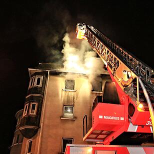 Feuer in Wohnung eines Mehrfamilienhauses in Küps