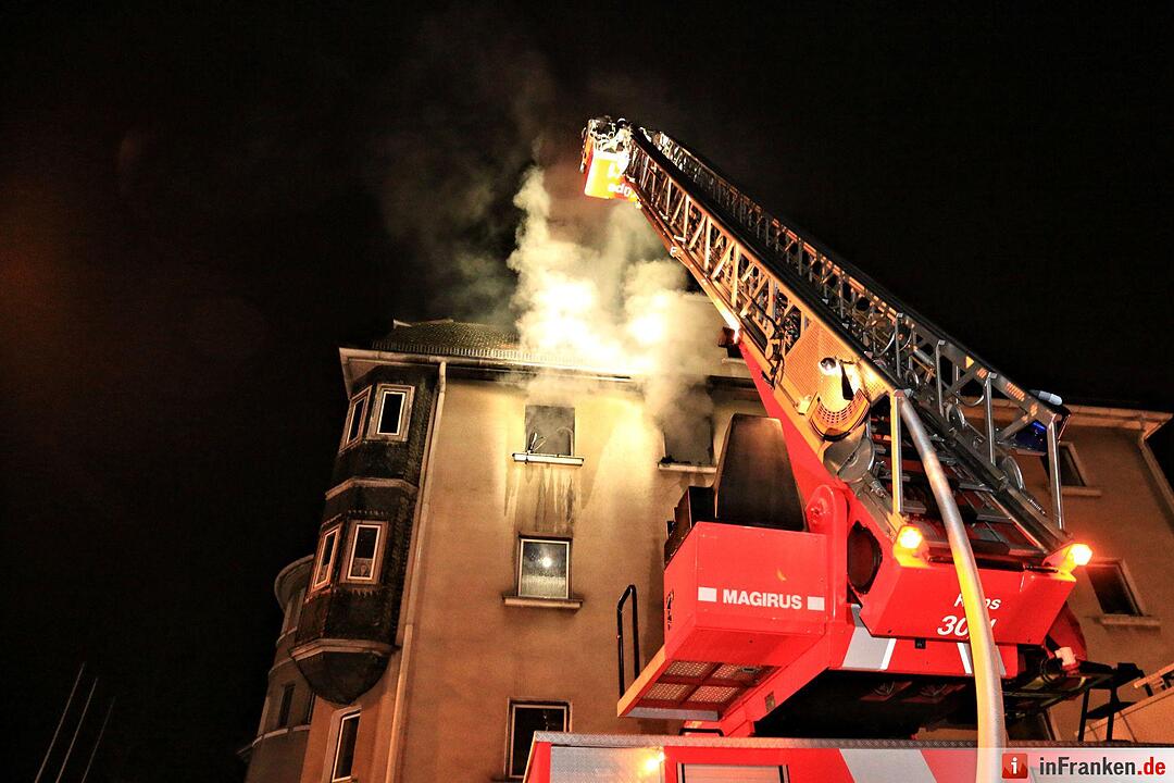 Feuer in Wohnung eines Mehrfamilienhauses in Küps