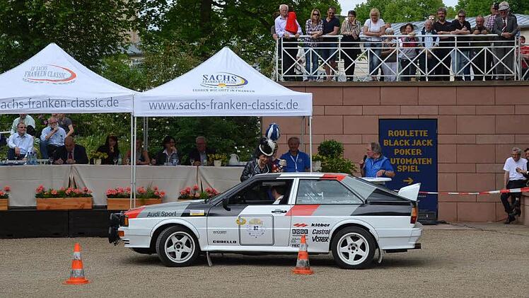 Auch das ist schon ein Oldie: Audi Quattro von 1984. Foto: Rauch
