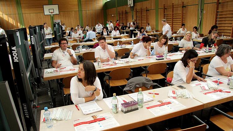 Das Warten auf den Ansturm