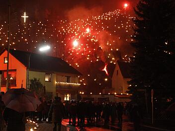 Das Lichterfest in Obertrubach ist der Höhepunkt des Jahres im Dorf. Fotos: Reinhard Löwisch