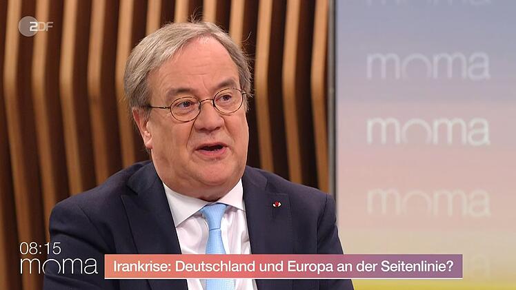 Im ZDF-"Morgenmagazin" äußerte sich Armin Laschet zur Lage im Iran.