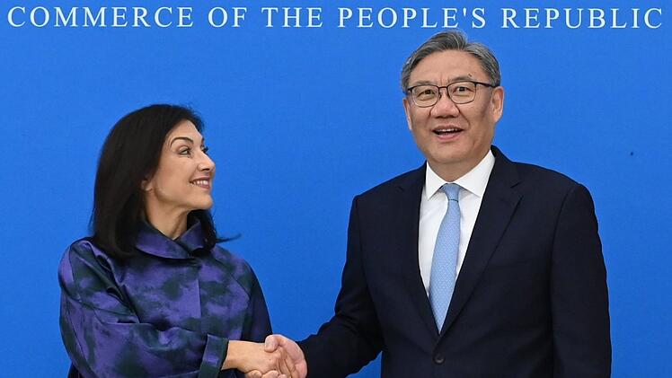 Wirtschaftsministerin Reiche in China