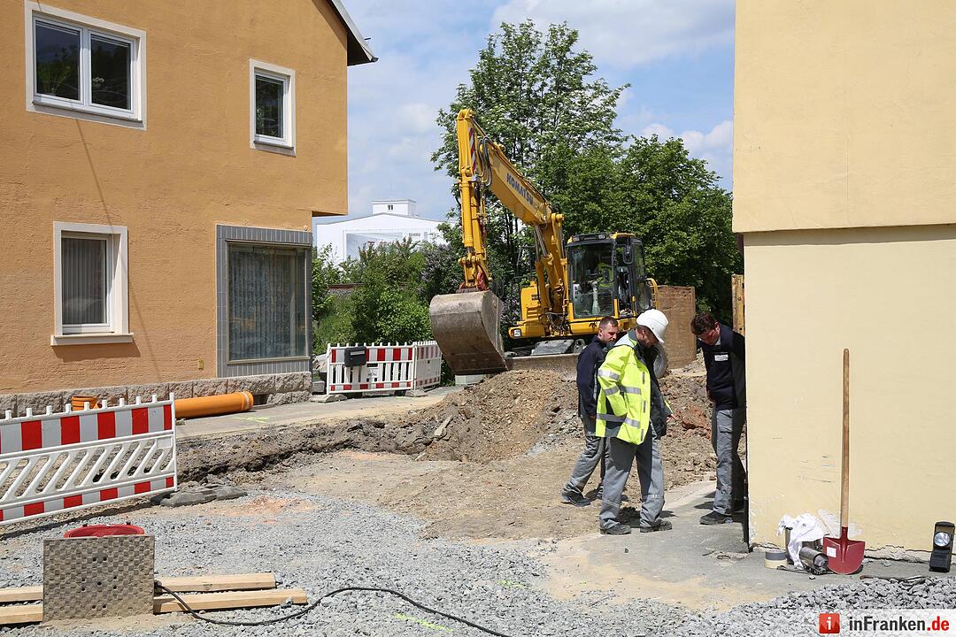 Gasaustritt in Rehau