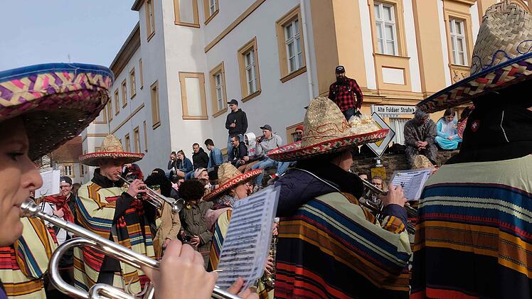 Die Blaskapelle aus Oberthulba. Foto: Gerd Schaar