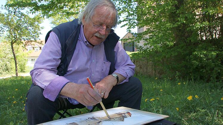 Das alte Scheunenviertel hat den Münchner Jürgen Meyer-Andreaus "angesprungen". Josef Hofbauer