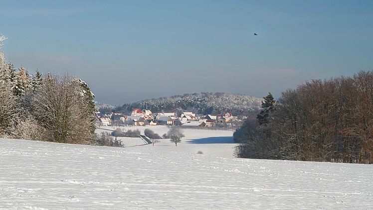 Winter in Morschreuth. Foto: Tom Kern