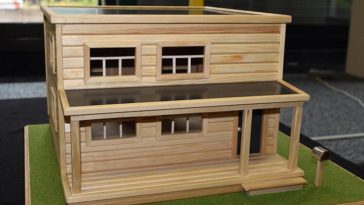 Mini-Holzhaus