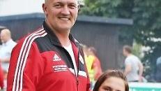 Für Meeders Coach Stefan Nöth und seiner Ehefrau Gabriela war es ein ganz großer Tag, denn am Vormittag hatten sich beide das Ja-Wort auf dem Standesamt gegeben.