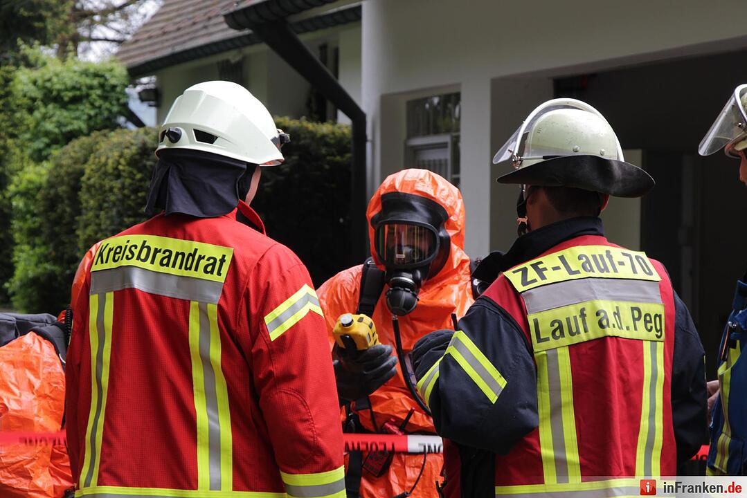 Zwei Verletzte bei Chlorgasunfall im Nürnberger Land