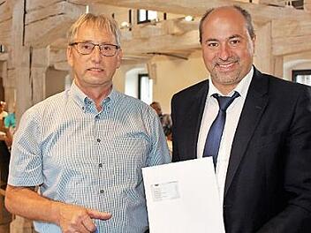 Karl Noppenberger (l.) und Johannes Krapp Foto: Evi Seeger