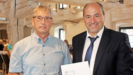 Karl Noppenberger (l.) und Johannes Krapp Foto: Evi Seeger