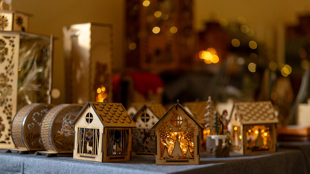 R&ouml;delsee, Traditioneller Weihnachtsmarkt rund um das Schloss