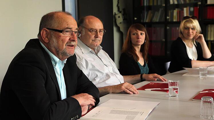 Hipelius, Lewandowski, die Dramaturginnen Ulrike Kitta und Anja Simon