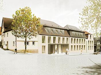 So stellt sich der Entwurf des Büros Lieb+Lieb das neue Rathaus vor. Foto: Lieb+Lieb Architekten