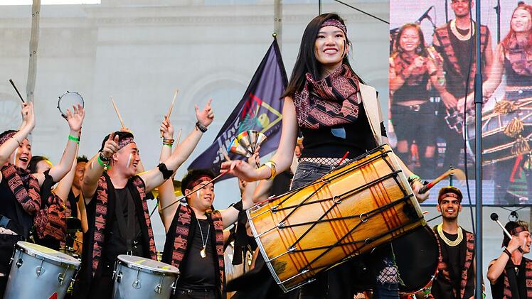 Impressionen von der Eröffnung des 27. Samba-Festivals.Foto: Matthias Hoch