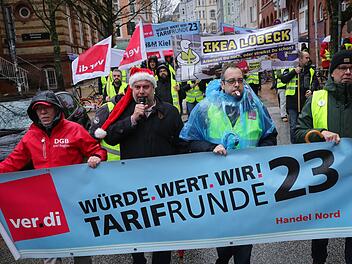 Warnstreik im Einzelhandel