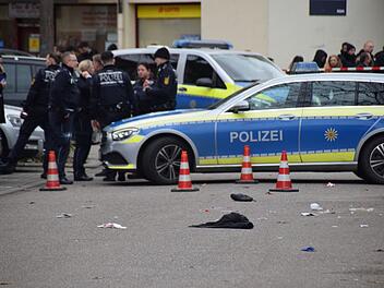 Polizei erschie&szlig;t bewaffneten Mann in Mannheim