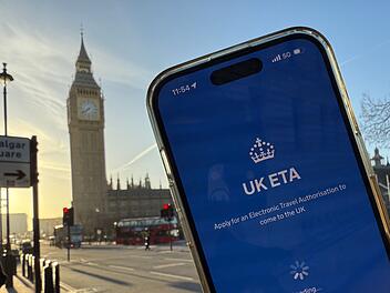 Brexit macht sich bemerkbar: ETA-Pflicht für England-Reisende ab April 2025