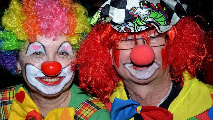 Den Clowns hat's gefallen.