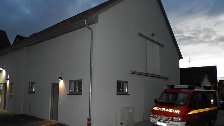 Das neue Domizil der Possenheimer Feuerwehr. Foto: Rainer Fritsch